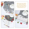 thumbnail image 5 of HAMPPLIES Coffee Stirrers Spoons Bar Swizzle Sticks 304 Stainless Steel 2Pcs, 5 of 8