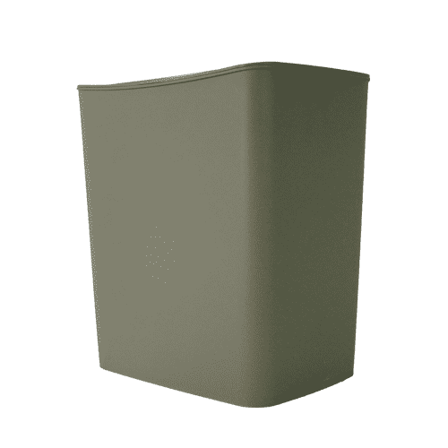 Plastic Trash Can Kitchen Wastebasket with Press Type Lid Garbage