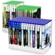 thumbnail image 1 of Organizador de discos de juego Nargos, paquete de 2 unidades para PS5 y Xbox White, 1 of 7
