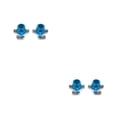 thumbnail image 1 of Copas de dirección Scienceny 2 piezas Azul para WL Toy K969, 1 of 6