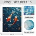 thumbnail image 3 of Diamond Art Kits for Adults - 5d Orange White Fish Water Bubbles Diamond Painting for Adults, Diamond Art for Adults Beginners, Diamond Painting Kits for Adults for Home Wall Decor, 3 of 7