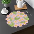 thumbnail image 4 of PGYONG Style Small Decorative Towel Embroidery Modern Placemats Plates Mats Multi-Use Towel Coffee Table Cloth Dinner Cloths, 4 of 5