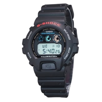 G-SHOCK, Men's G-Shock Digital Watch, DW6900-1V, Black Resin
