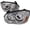 Chrome, variant on Halo LED Projector Headlights for 04 to 05 Subaru Impreza, Black - 10 x 21 x 27 in.