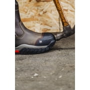 Bobcat Men’s Frontier Wellington Waterproof Pull-On Composite Toe Work Boot, Wide Available