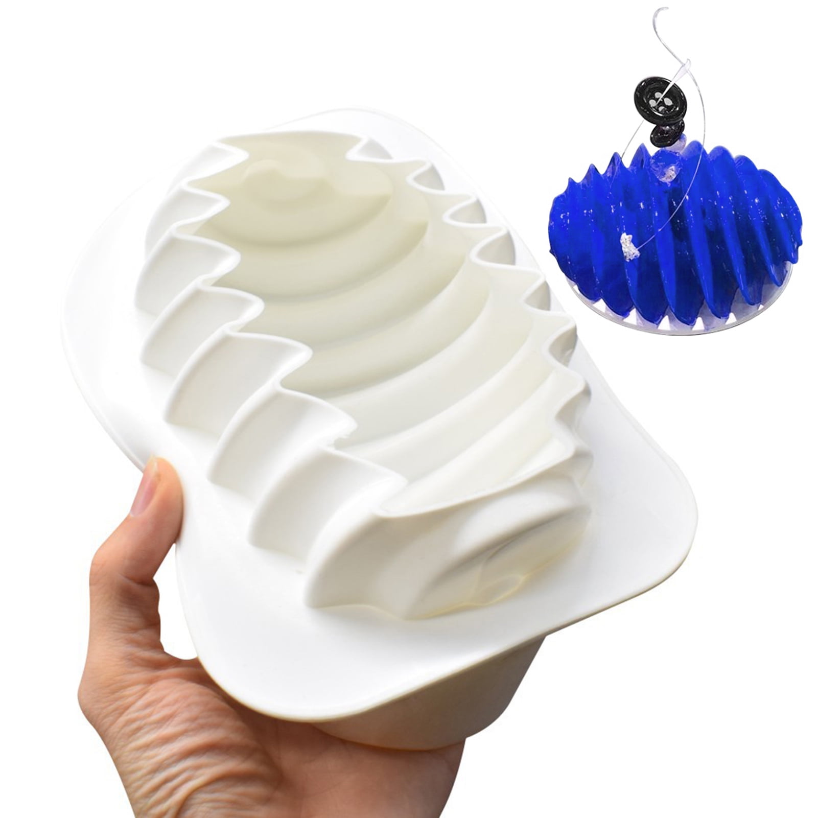 Cheers US NonStick Silicone Cake Bread Pie Flan Tart Molds Bundt Cake
