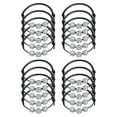 thumbnail image 1 of Uxcell Pulseras de Voleibol, 20 Pcs Regalos de Voleibol Pulseras Ajustables Negro Blanco, 1 of 6