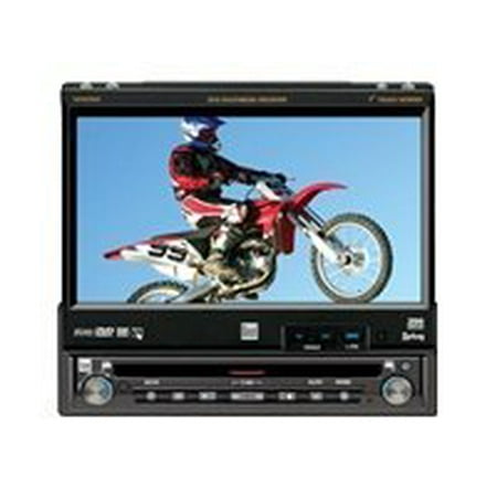 Dual XDVD700 - DVD receiver - display - 7" - in-dash unit - Single-DIN