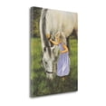thumbnail image 2 of Tangletown Art, 33 x 25 "Grace and the Grey " by Lesley Harrison, Gallery Wrap C, 2 of 2