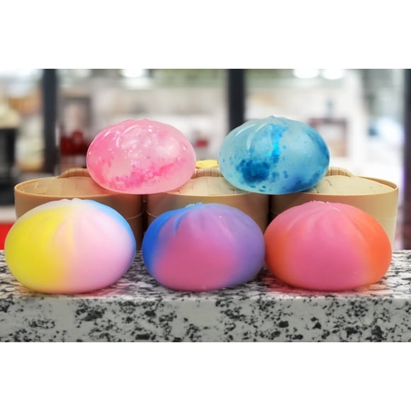 Mystery Rainbow Dumpling Squishy Toy