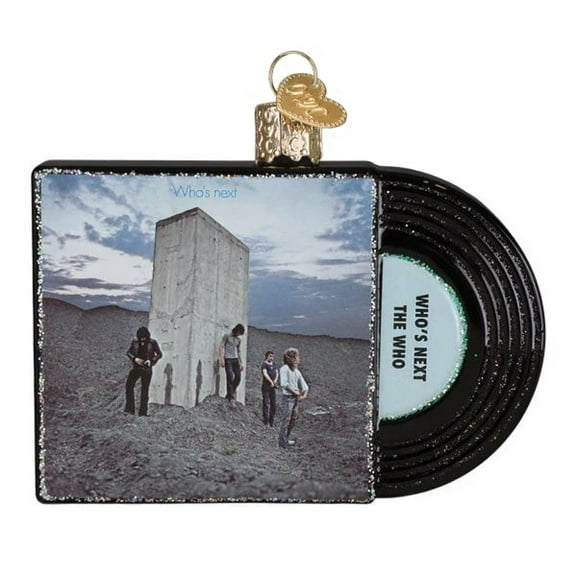 Old World Christmas Blown Glass Ornament for Christmas Tree, Who's Next Album Cover