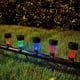 thumbnail image 1 of Luz Led Solar para Piscinas Enterradas y Vallas | Luz Nocturna Decorativa | Material Abs | Energía Solar | Paquete de 6, 1 of 5