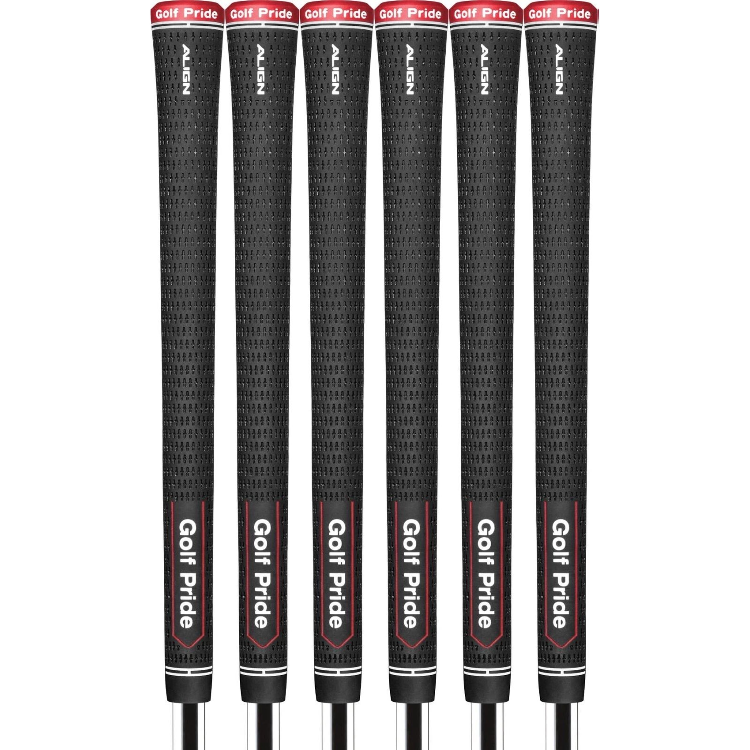 Golf Pride Tour Velvet Align Standard Grip - Set of 6 - #1 Ribbed Grip In Golf!