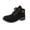 Black, variant on Willtoo Women's Ankle Boots Lace up Fashion Combat Booties Low Heel Suede Boots for Women Comfortable Shoes Fall Winter Short Boot Side Zipper