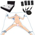 thumbnail image 2 of Juego de Bondage Bdsm para mujeres y parejas, productos sexuales sin vibradores, Juguetes sexuales, esposas, ataduras, muñecas y puños de tobillo, 2 of 4