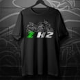 thumbnail image 1 of Kawasaki Z H2 2020-2024 - Motorcycle T-Shirt for Riders, 1 of 2