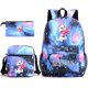 thumbnail image 1 of 3pcs Disney The Aristocats Marie Cat Backpacks Schoolbags Pencil Case Shoulder Bags Backpack Boys Girls School Bags Sets, 1 of 4