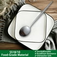 thumbnail image 5 of Long-Handled Coffee & Tea Spoon | Stainless Steel | Decorative Branch Design, Dishwasher Safe, Ergonomic Grip | Individual Piece, 5 of 7