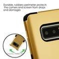 thumbnail image 5 of MyBat Titanium Tuff Hybrid Case For Samsung Galaxy Note 8 Gold Black, 5 of 5