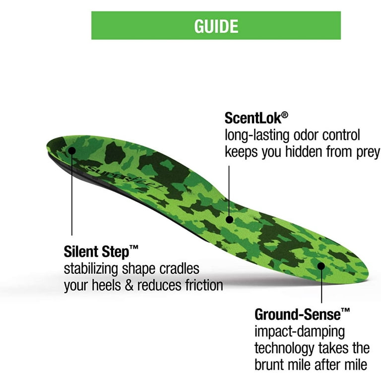 SuperFeet Green Trophy Guide C Insoles Walmart