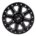 thumbnail image 2 of 4/156 Uinta Beadlock Wheel 14x7 5.0 + 2.0 Milled/Black Compatible With Polaris RANGER 800 CREW 2010-2014, 2 of 2