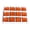 Orange, variant on Velvet Christmas Ornaments 12pcs Flocked Balls Xmas Tree Hanging Ornaments Decorations for Home, New Year, Wedding