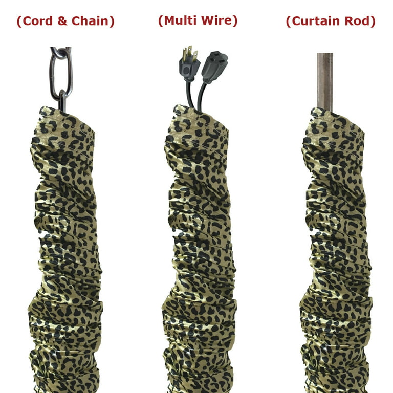 Royal Designs Fabric Cord and Chain cover with Touch Fastener