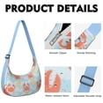 thumbnail image 2 of Crescent Bag for Women Men Trendy Dumpling Bag for Travel with Adjustable Strap, 2 of 5