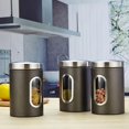 thumbnail image 2 of Tarro de almacenamiento Vhermosa con sellado de Acero inoxidable de 1,5 L recipiente para Frutas secas café té, 2 of 8