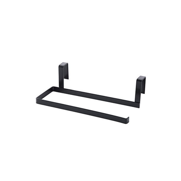Monstrate Colgador de papel para rollos, fijador colgante, soportes organizadores de cocina para el hogar, estante de almacenamiento montado en la pared, Almacenamiento y organización del hogar Negro Monstrate HA081227-01