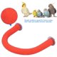 thumbnail image 2 of Loro Madera cruda Tenedor Soporte Bastidor Juguete Hámster Mascota Aves Ramas de Madera de Superficie Rugosa para jaulas de Animales pequeños (Rojo) Zefei Wu 9024735047810, 2 of 4