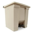 thumbnail image 4 of Rubbermaid FG614300BEIG Step-On Lid Wastebasket, 8 Gallon, Beige, 4 of 5