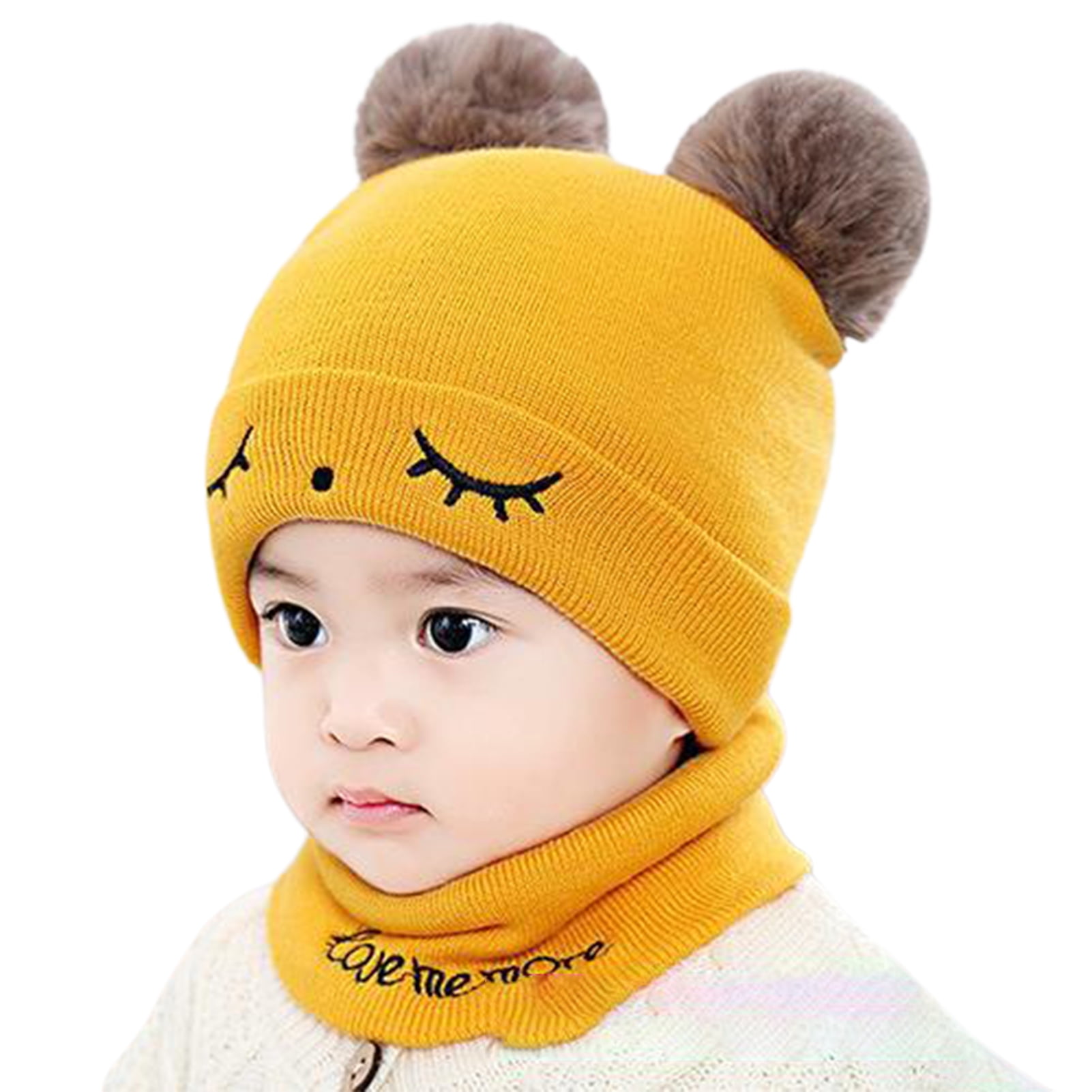 Winter Hat Infant Pilot Cap Warm Woolen Pilot Cap With Earflaps