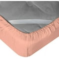 thumbnail image 3 of DNG Creations 3-Piece Fitted Sheet Set 12-Inch Deep Pocket (Solid Aqua Blue Twin), 3 of 4