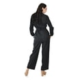 thumbnail image 3 of Conjunto sastre con cinto a rayas Roman Fashion /Juvenil, 12716 (Negro) negro EG, 3 of 5