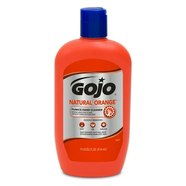 GOJO® NATURAL* ORANGE™ Pumice Hand Cleaner - 14 fl oz Squeeze Bottle