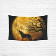 thumbnail image 3 of CADecor Wolf Roar Under The Moon Home Decor Tapestry Wall Art Wall Tapestry 60x90 Inches, 3 of 3
