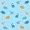 Blue Orange, variant on Manfei Space Astronaut Dino Animals Twin Fitted Sheet,Neon Stars Rainbow Bedding,Blue Pink,2 Pieces,1 Fitted Sheet and 1 Pillowcase