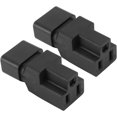 thumbnail image 2 of Adaptador de enchufe de alimentación, para lámpara, altavoz, pantalla, impresora, cámara, 10 A, 125 V, IEC320 C14 macho a Nema 5 15R hembra, 2 of 6