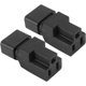 thumbnail image 2 of Adaptador de enchufe de alimentación, para lámpara, altavoz, pantalla, impresora, cámara, 10 A, 125 V, IEC320 C14 macho a Nema 5 15R hembra, 2 of 6