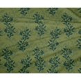 thumbnail image 4 of oneOone Polyester Lycra Fabric Leaves & Floral Block Printed Craft Fabric BTY 56 Inch Wide, 4 of 4