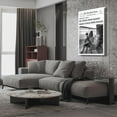 thumbnail image 6 of Vintage Black And White Newspaper Canvas Wall Art Funky Poster Hot Girl Summer Holiday Drinking at The Beach Goblet Prints Retro Trendy Wall Decor for Girly Bedroom 12 x 16 in Wrapped Frame, 6 of 6