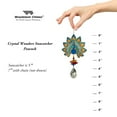 thumbnail image 5 of Woodstock Crystal Suncatchers, Crystal Wonders Peacock, Crystal Wind Chimes For Inside, Office, Kitchen, Living Room Décor, 5"L, 5 of 8