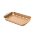 thumbnail image 6 of Bakdcore 9x13 Baking Pan, Deep Size Cake Pan for Baking Nonstick, Heavy Duty Carbon Steel Cake Pan for Brownie Lasagna Casserole 13 x9 , Oven Safe, Golden, 6 of 7
