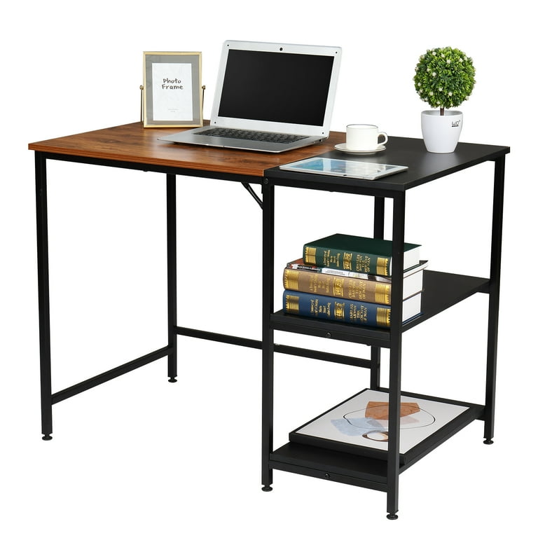 Black desk 100cm discount