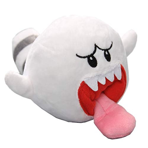 Uiuoutoy Super Mario Bros Ghost Boo Tanooki Stuffed Plush 6 - Walmart.com - Walmart.com