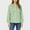 Green, variant on Abomasnow Shirts for Women Dressy Casual Fall Clothes 2025 Lace Long Sleeve Tops Lightweight Babydoll Button Down Blouses
