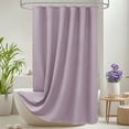 thumbnail image 4 of Inosoo Thick Waffle Weave Shower Curtain, 72"x 72" Luxury Hotel Quality, Purple, 4 of 12