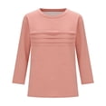 thumbnail image 5 of Kids Long Sleeve Tee Casual Solid Round Neck Cotton Top, 5 of 5
