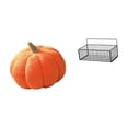 thumbnail image 6 of Pumpkin Pillow Home Decoration Storage Basket Wire Organizer Soft Plush Iron Material for Bedroom Kitchen Bathroom Scene, 6 of 8